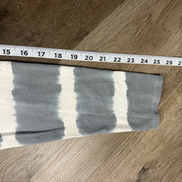 Peruvian Connection Maxi Dress Large Beachcomber Long Sleeve Stripe Tie Dye - Picture 4 of 9